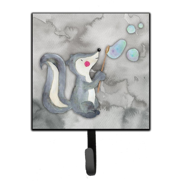 Jensendistributionservices Skunk & Bubbles Watercolor Leash or Key Holder MI1654370 - main
